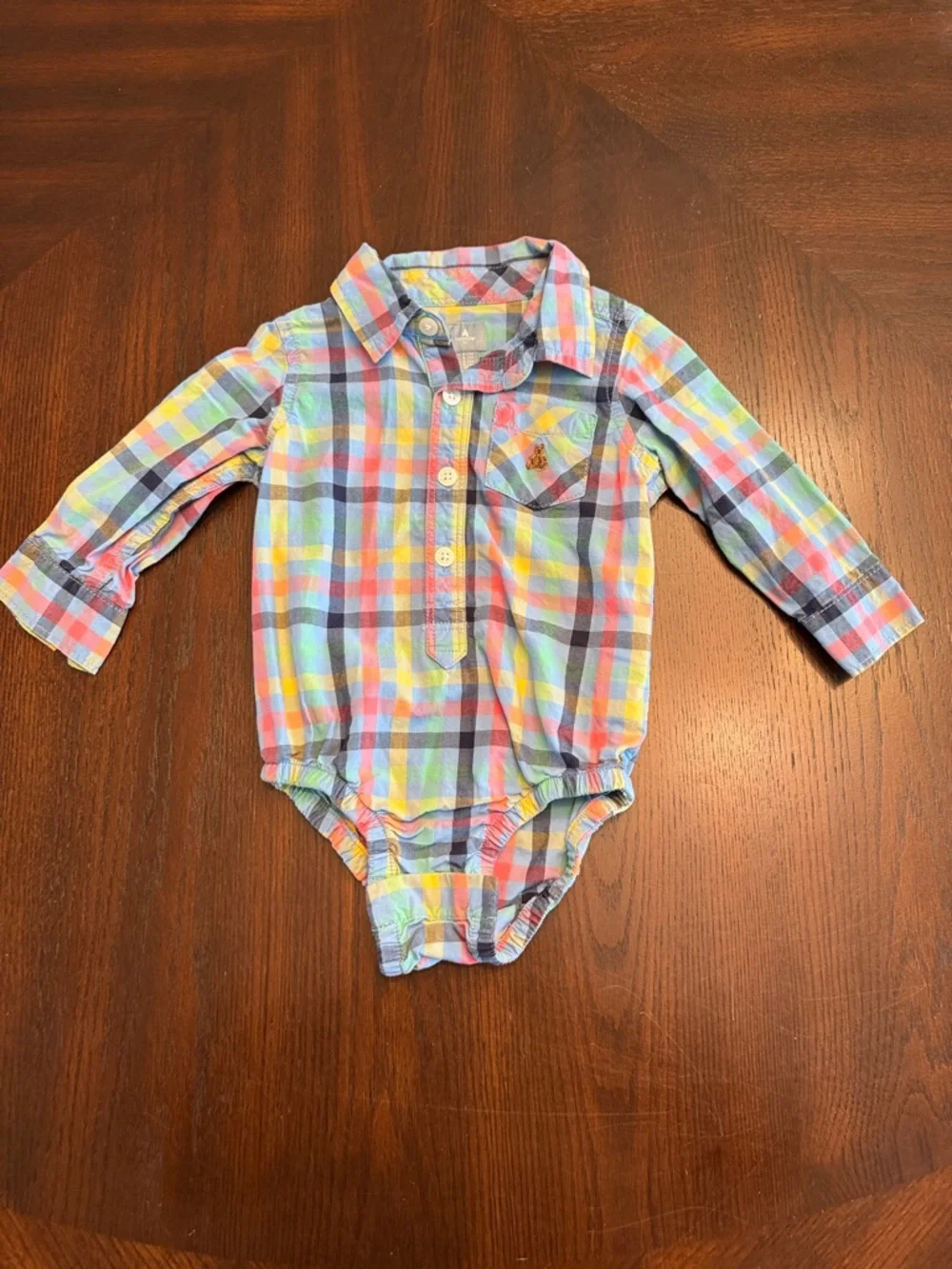 Baby Gap OshKosh Plaid Outfit Bundle Jeans Baby Boy 6M